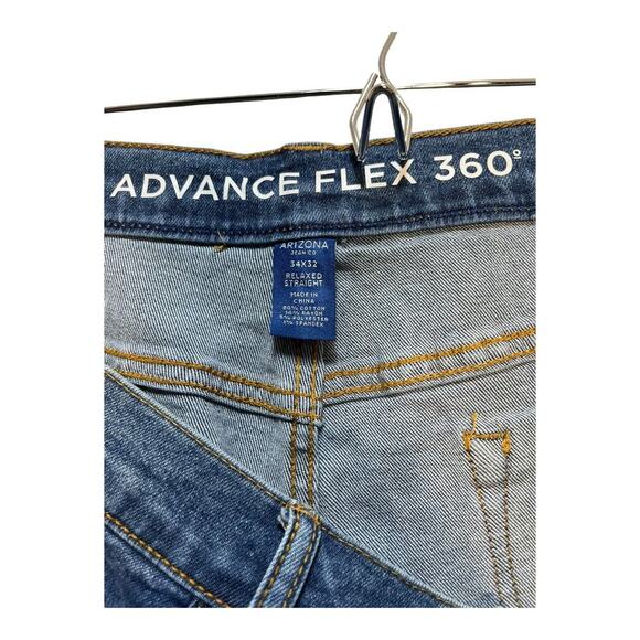 Arizona Jeans Co Men’s 34x32 Advance Flex 360 Relaxed Straight Fit NWT - Picture 5 of 10
